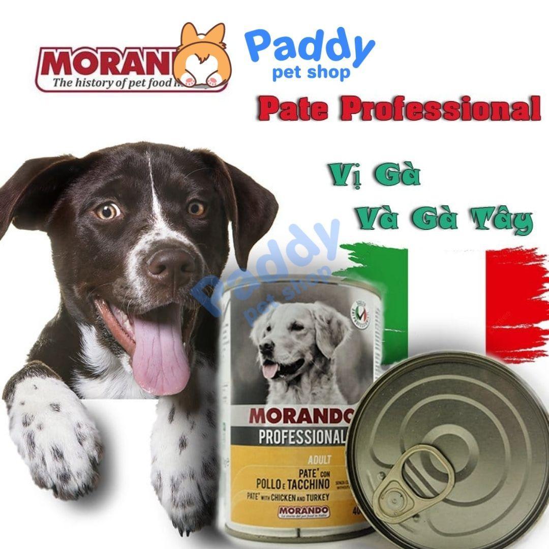 Pate Morando Cho Chó Trưởng Thành (Lon 400g) - Paddy Pet Shop