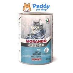 Pate Mèo Trưởng Thành Morando (Lon 400g) - Paddy Pet Shop