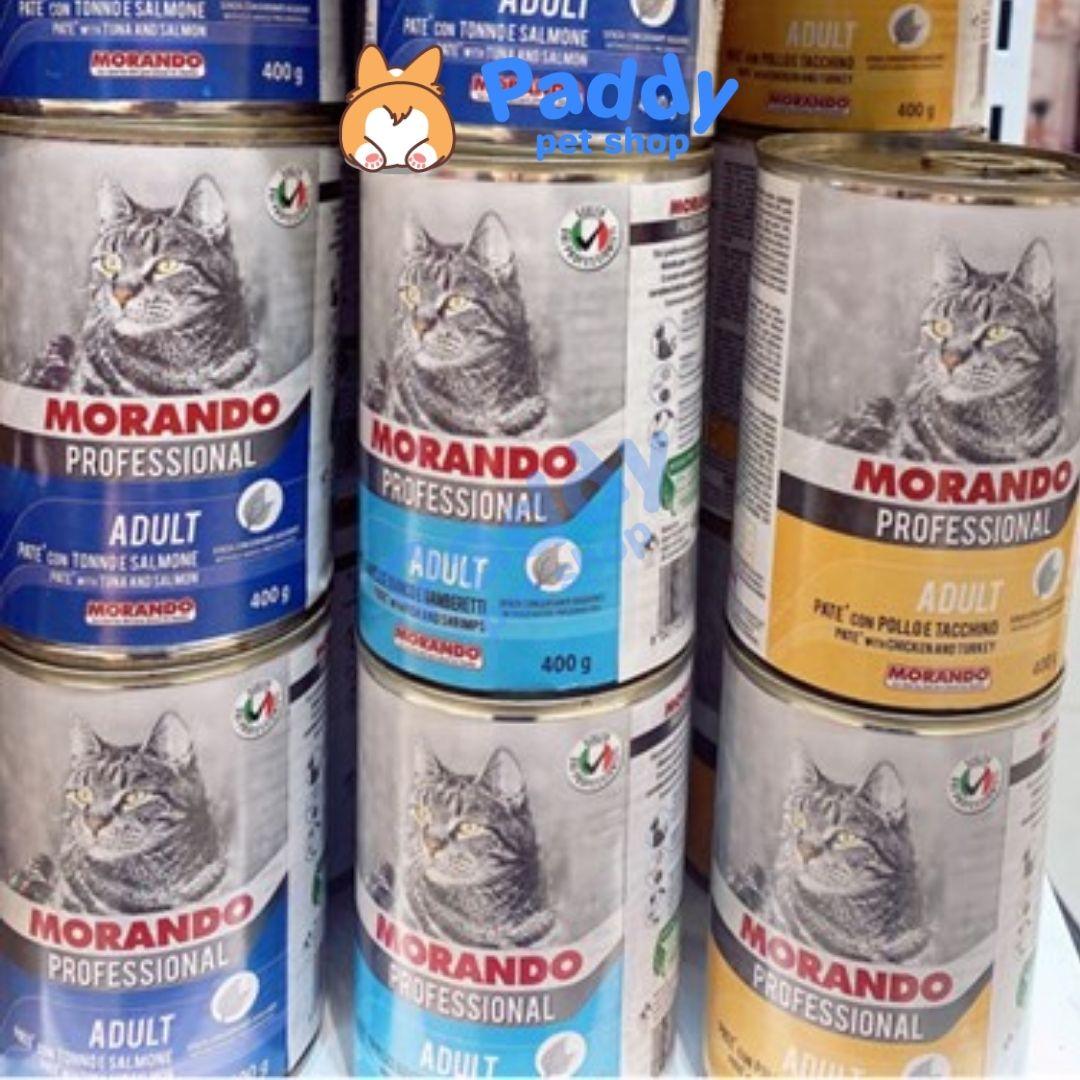 Pate Mèo Trưởng Thành Morando (Lon 400g) - Paddy Pet Shop