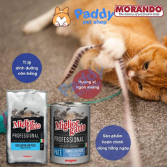 Pate Mèo Trưởng Thành Morando (Lon 400g) - Paddy Pet Shop