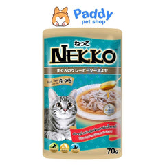Pate Mèo Dạng Sốt Nekko Gravy 70g - Paddy Pet Shop