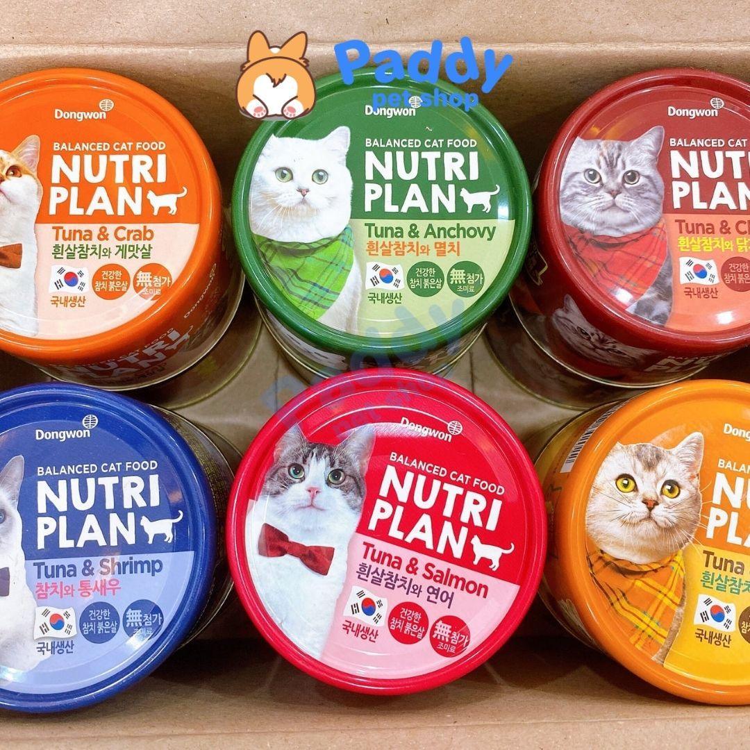 Pate Mèo Nutri Plan Cá Ngừ Mix (Lon 160g) - Paddy Pet Shop