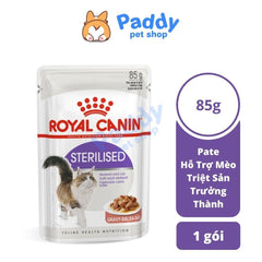 Pate Mèo Triệt Sản Royal Canin Sterilised 85g - Paddy Pet Shop