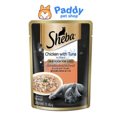 Pate Sheba Cho Mèo Con & Mèo Lớn 70g (Nhập Khẩu Thái Lan) - Paddy Pet Shop