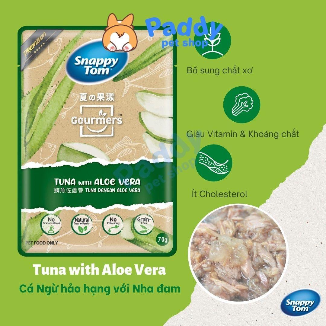 Pate Mèo Snappy Tom Cá Ngừ Mix Trái Cây 70g - Paddy Pet Shop