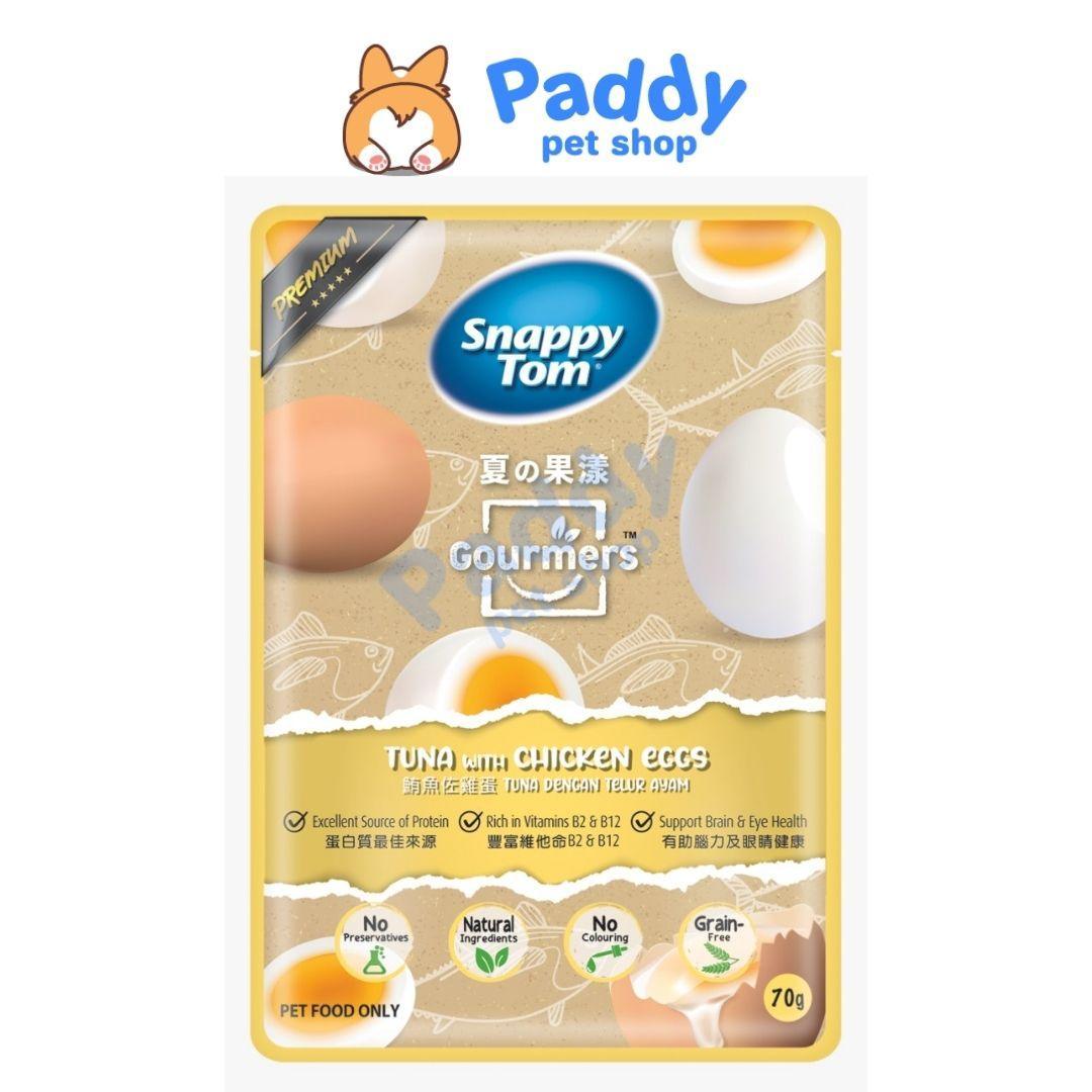 Pate Mèo Snappy Tom Cá Ngừ Mix Trái Cây 70g - Paddy Pet Shop