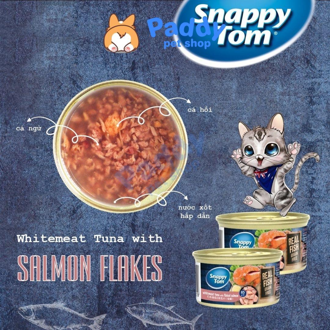Pate Mèo Snappy Tom Premium (Lon 85g) - Paddy Pet Shop