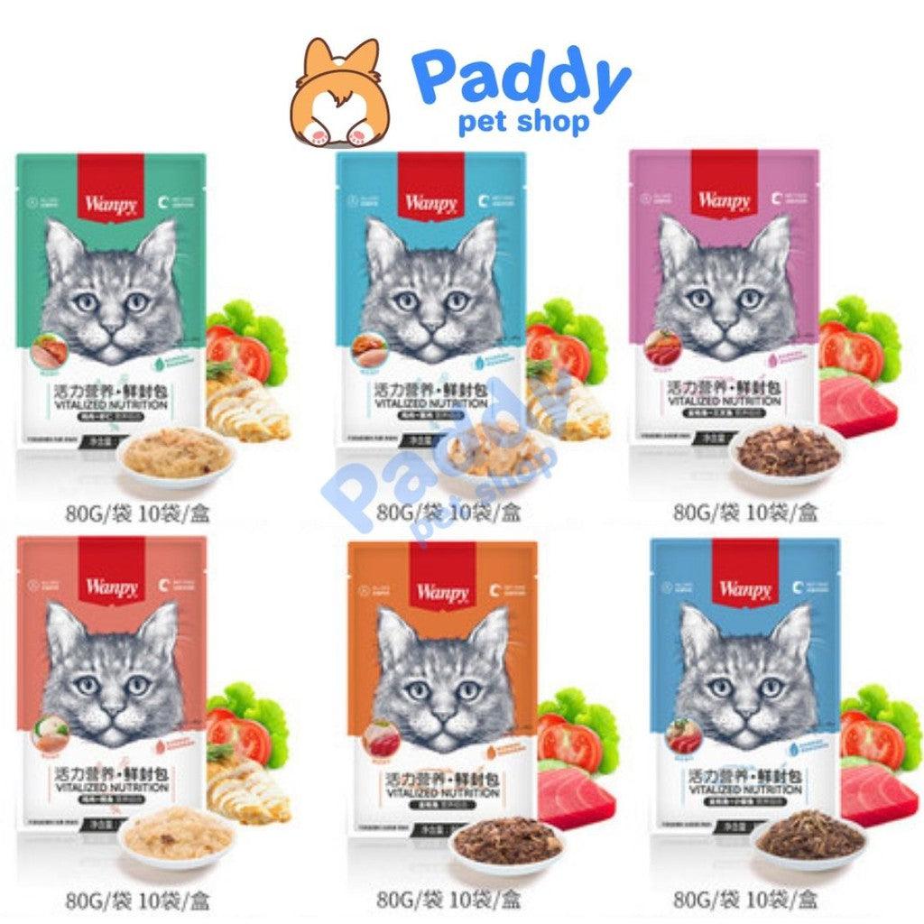 Pate Mèo Wanpy Súp Thịt Tươi 80g - Paddy Pet Shop