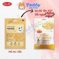 Phô Mai Viên Cho Chó Bowwow Cheese Ball (100g) - Paddy Pet Shop