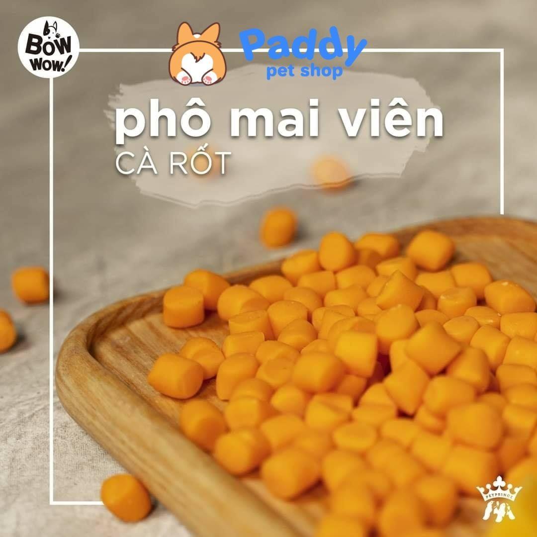 Phô Mai Viên Cho Chó Bowwow Cheese Ball (100g) - Paddy Pet Shop