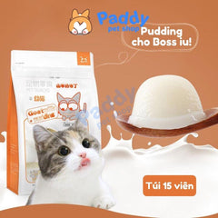 Pudding Sữa Dê Bổ Sung Canxi Và Lợi Khuẩn Pet Snacks - Paddy Pet Shop