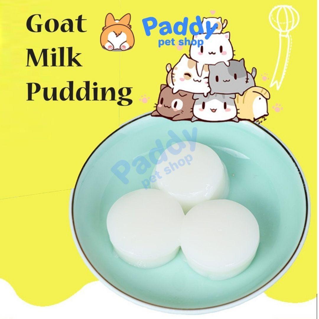 Pudding Sữa Dê Bổ Sung Canxi Và Lợi Khuẩn Pet Snacks - Paddy Pet Shop