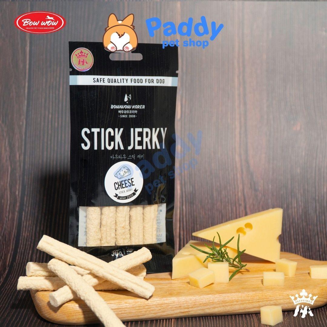 Snack Cho Chó Que Jerky BowWow 50g - Paddy Pet Shop