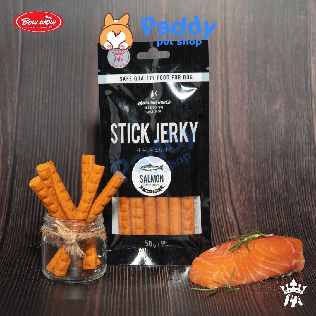 Snack Cho Chó Que Jerky BowWow 50g - Paddy Pet Shop