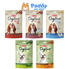 Snack Cho Chó Que Jerky Thịt Rau Củ Snackie 70g - Paddy Pet Shop