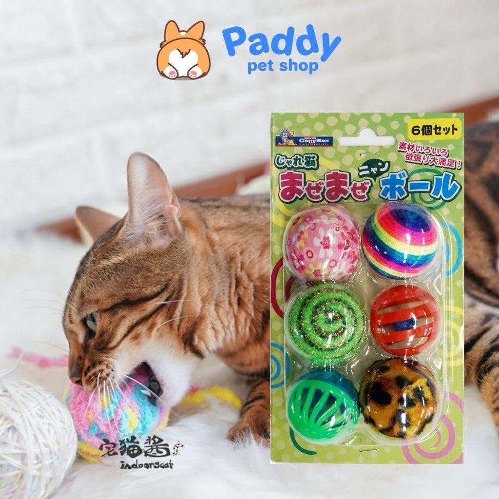 Đồ Chơi Cho Mèo Set Banh Lúc Lắc CattyMan - Paddy Pet Shop