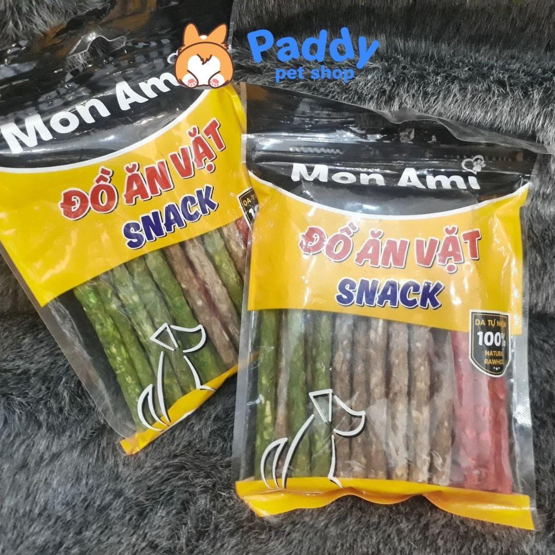 Bánh Thưởng Cho Chó Xương Da Bò Mon Ami Nhiều Loại - Paddy Pet Shop