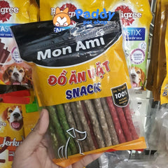 Bánh Thưởng Cho Chó Xương Da Bò Mon Ami Nhiều Loại - Paddy Pet Shop