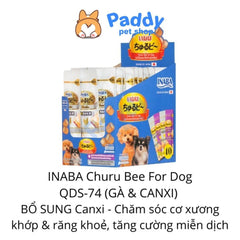 Snack Gà Mềm Chứa Sốt Cho Chó Inaba Churu Bee & Churutto (Thái Lan) - Paddy Pet Shop