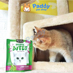 Snack Sạch Răng Cho Mèo Kit Cat Breath Bites (60g) - Paddy Pet Shop