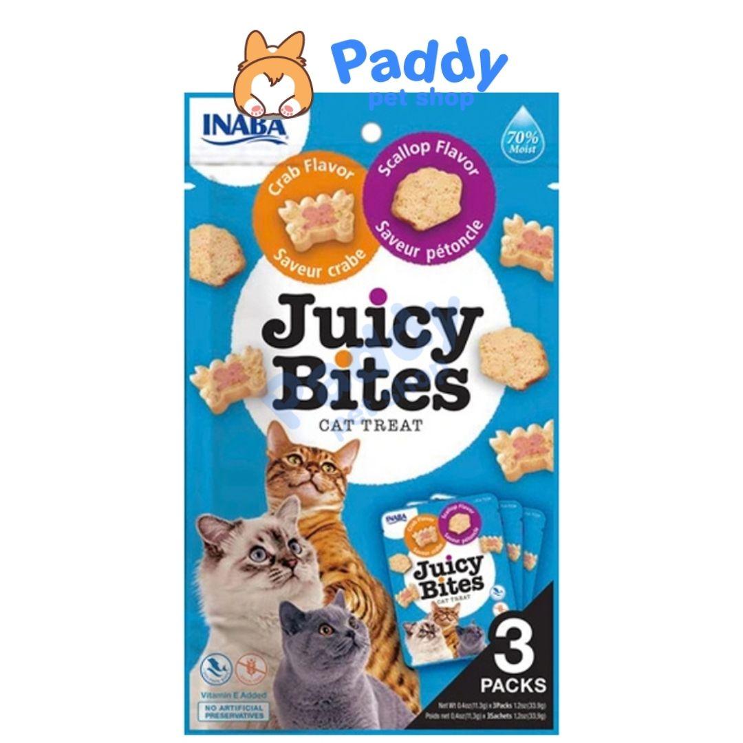 Snack Viên Mềm Cho Mèo Juicy Bites Vị Hải Sản (nhập khẩu Mỹ) - Paddy Pet Shop