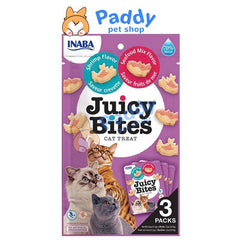 Snack Viên Mềm Cho Mèo Juicy Bites Vị Hải Sản (nhập khẩu Mỹ) - Paddy Pet Shop