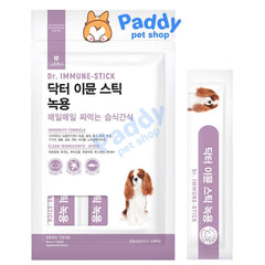 Sốt Thưởng Cho Chó Lộc Nhung Lamer Dr Immune Stick 50g (Túi 5 tuýp) - Paddy Pet Shop