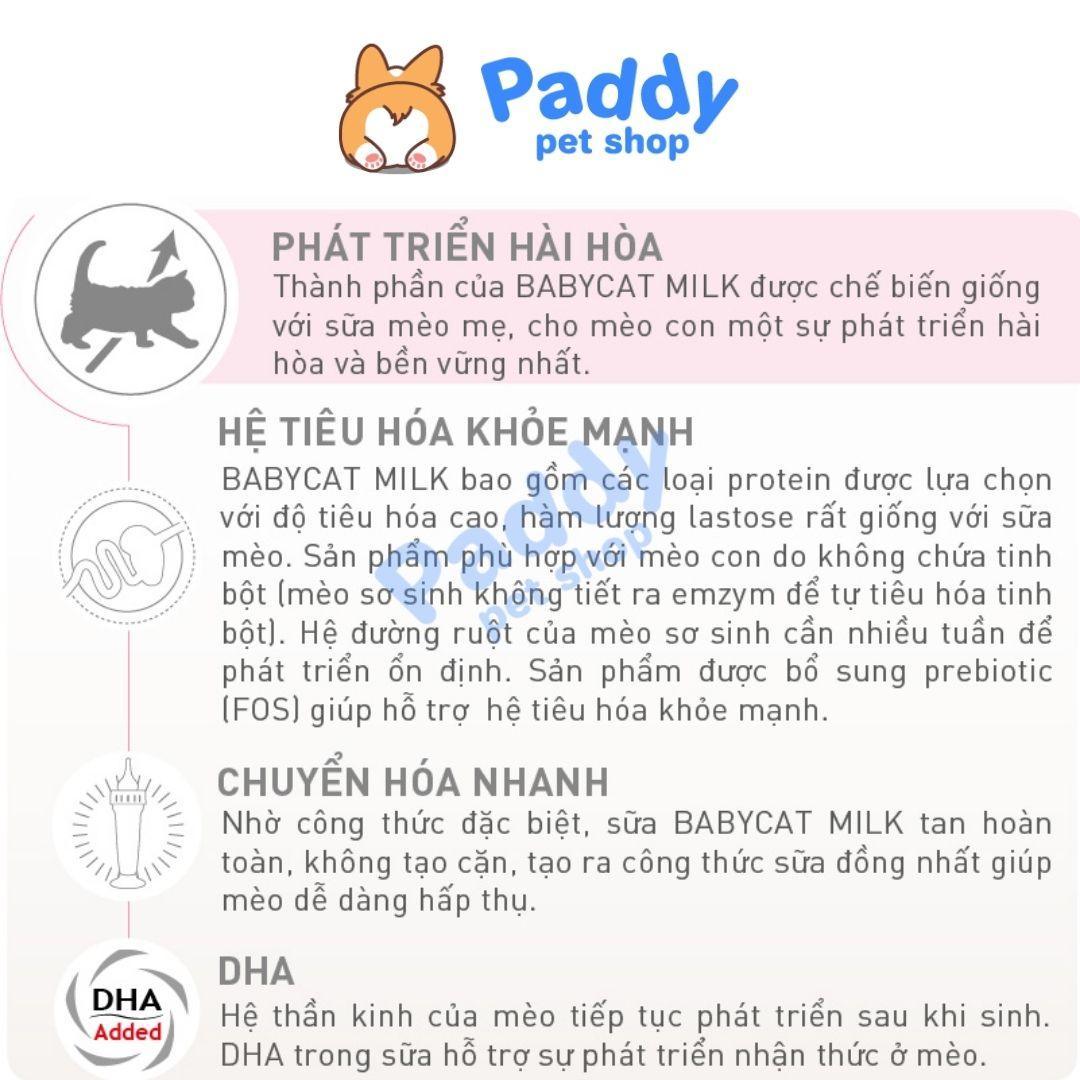 Sữa Cho Mèo Con Royal Canin Babycat Milk 300g - Paddy Pet Shop