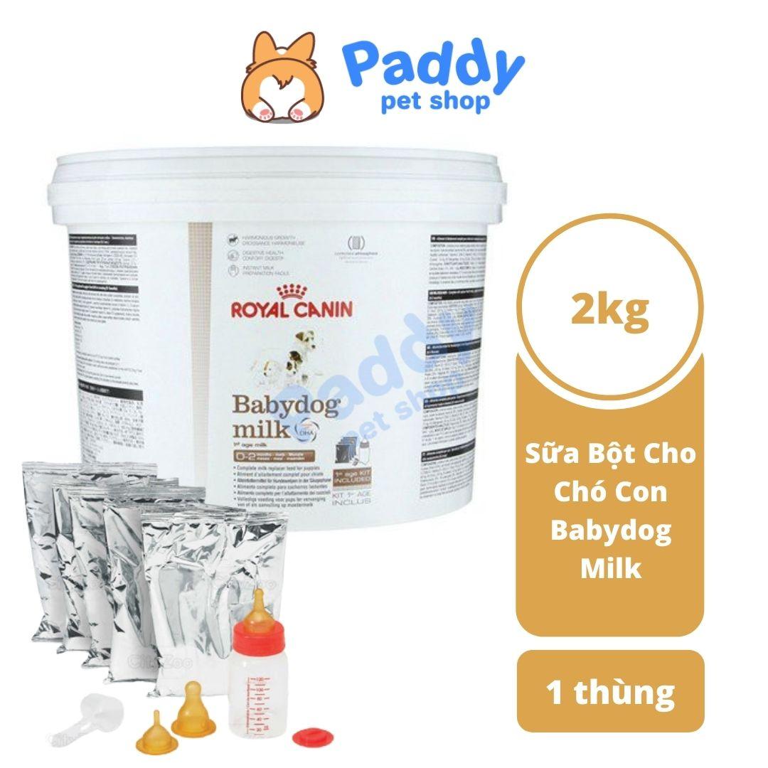 Sữa Cho Chó Con Royal Canin Babydog Milk 2kg - Paddy Pet Shop