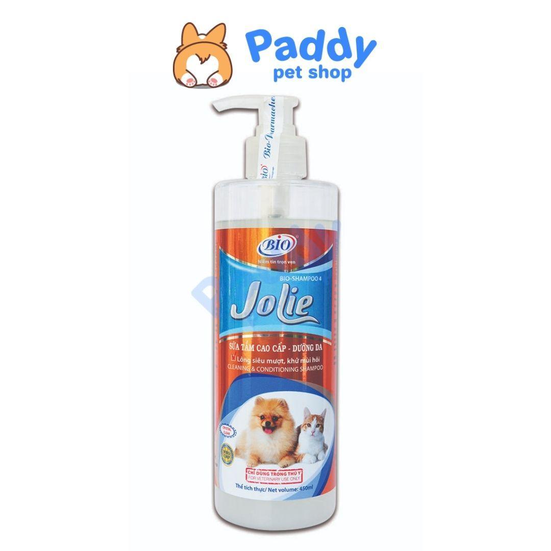 Sữa Tắm Bio-Shampoo 4 Jolie Dưỡng LôngDa Cho Chó Mèo (450ml) - Paddy Pet Shop