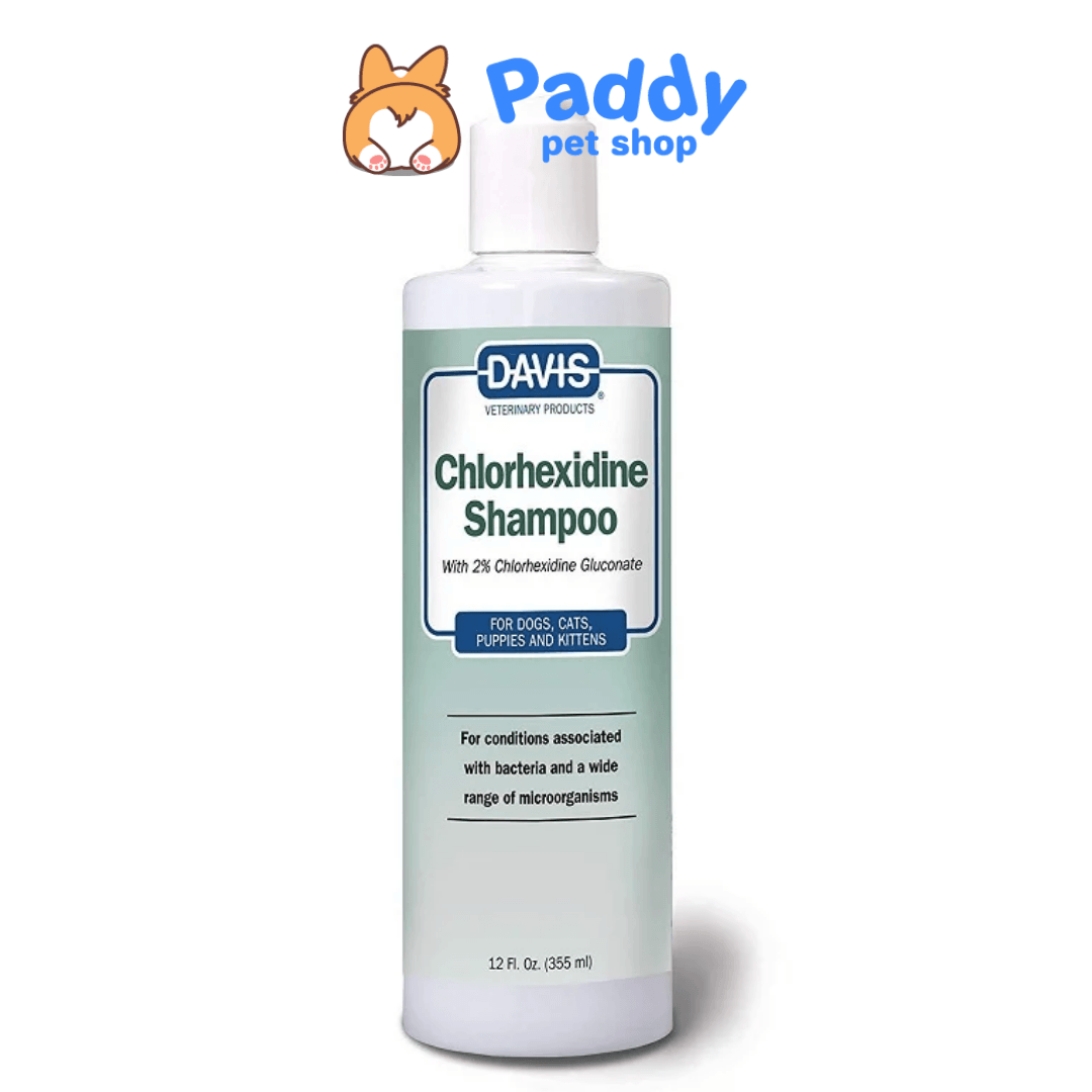 Sữa Tắm Davis Chăm Sóc Viêm Da Lông Ngừa Viêm Da Chó Mèo (355ml) - Paddy Pet Shop