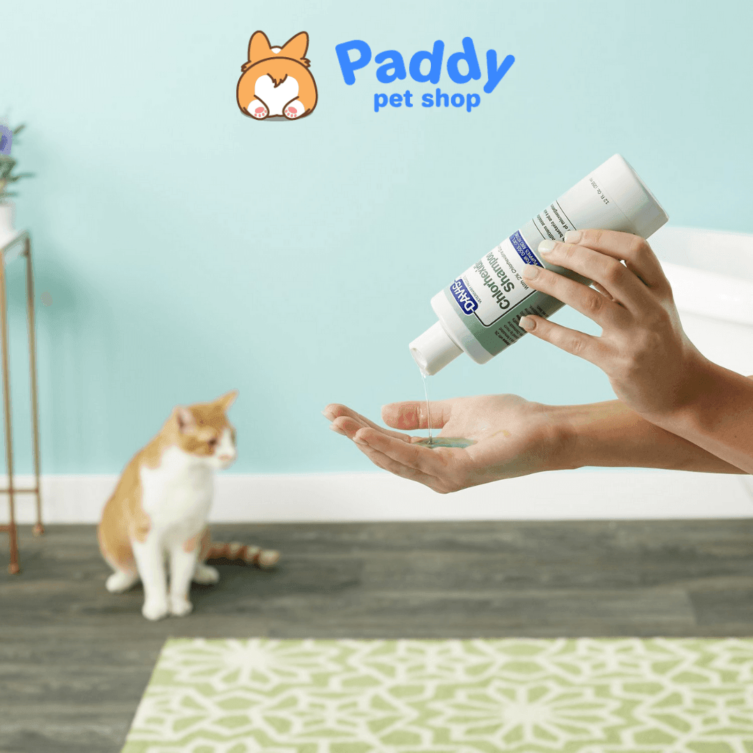 Sữa Tắm Davis Chăm Sóc Viêm Da Lông Ngừa Viêm Da Chó Mèo (355ml) - Paddy Pet Shop