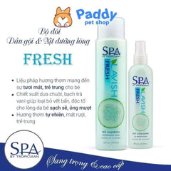 Sữa Tắm Dưỡng Lông Chó Mèo Tropiclean Spa Lavish 473ml - Paddy Pet Shop