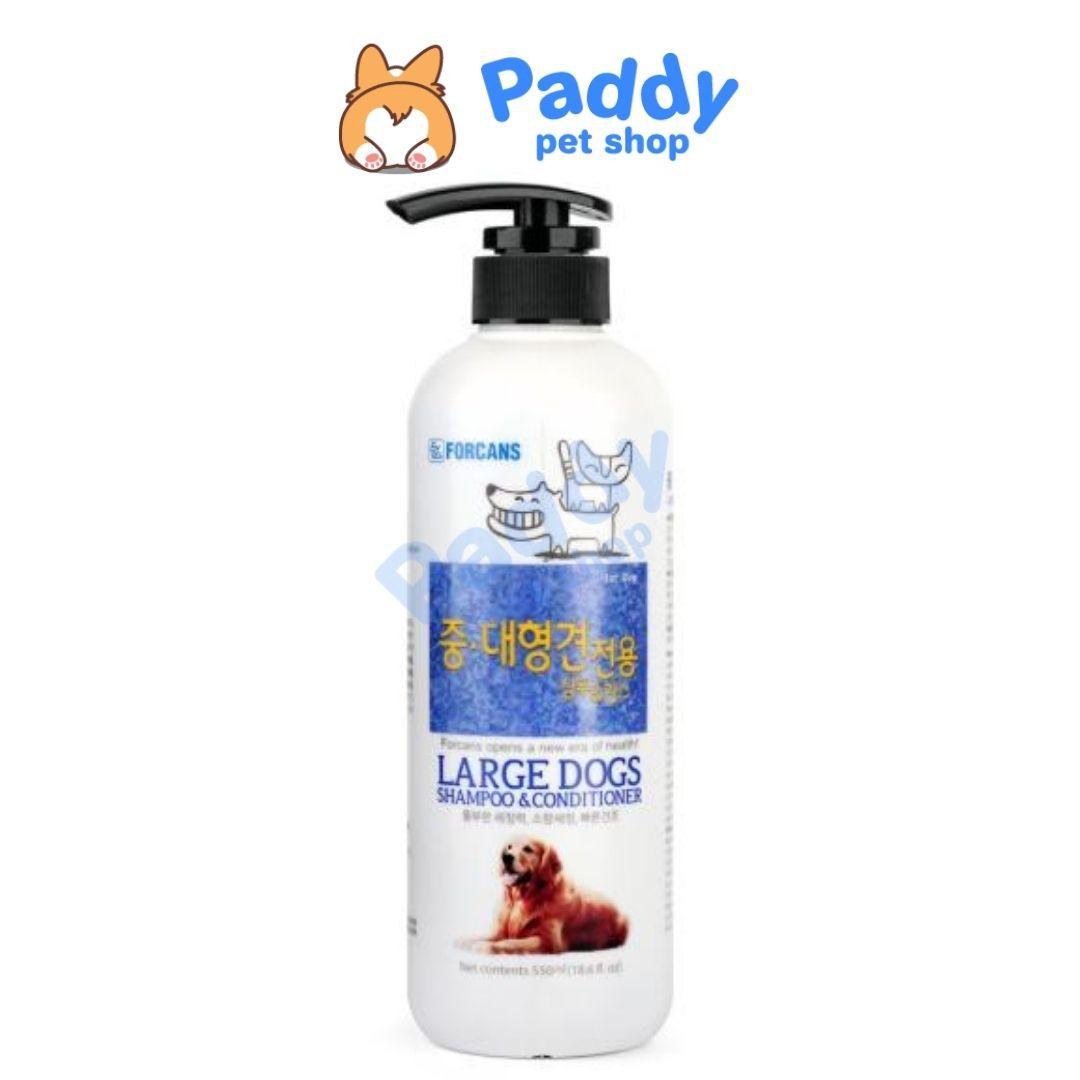 Sữa Tắm Forcans Large Dogs Cho Chó Giống Vừa & Lớn - Paddy Pet Shop