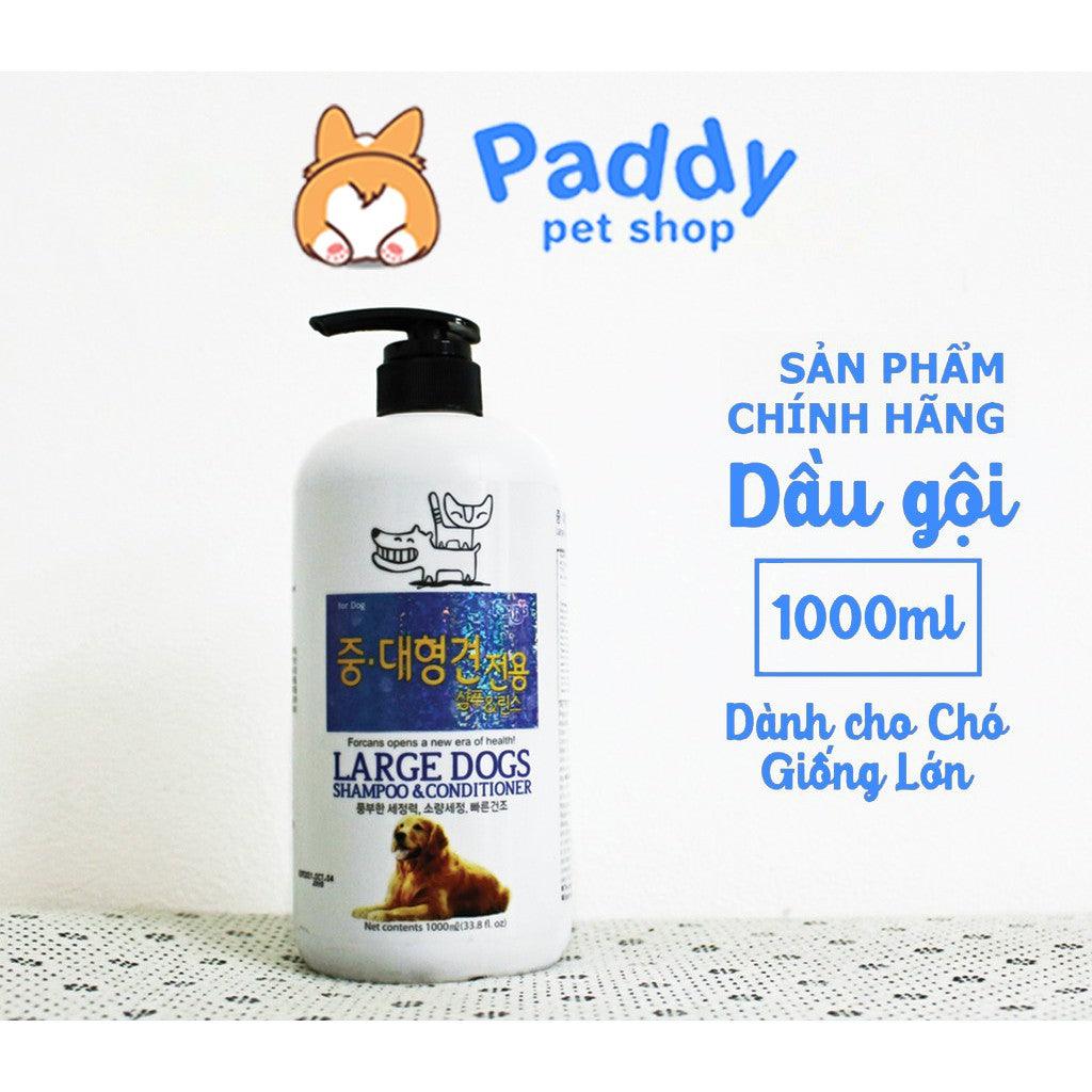 Sữa Tắm Forcans Large Dogs Cho Chó Giống Vừa & Lớn - Paddy Pet Shop