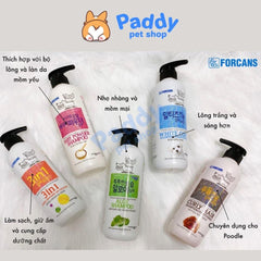 Sữa Tắm Mùi Phấn Cho Chó Mèo Da Nhạy Cảm Forcans Baby Powder 550ml - Paddy Pet Shop