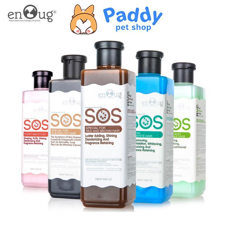 Sữa Tắm SOS Cho Chó Mèo Dưỡng Lông & Khử Mùi 530ml - Paddy Pet Shop