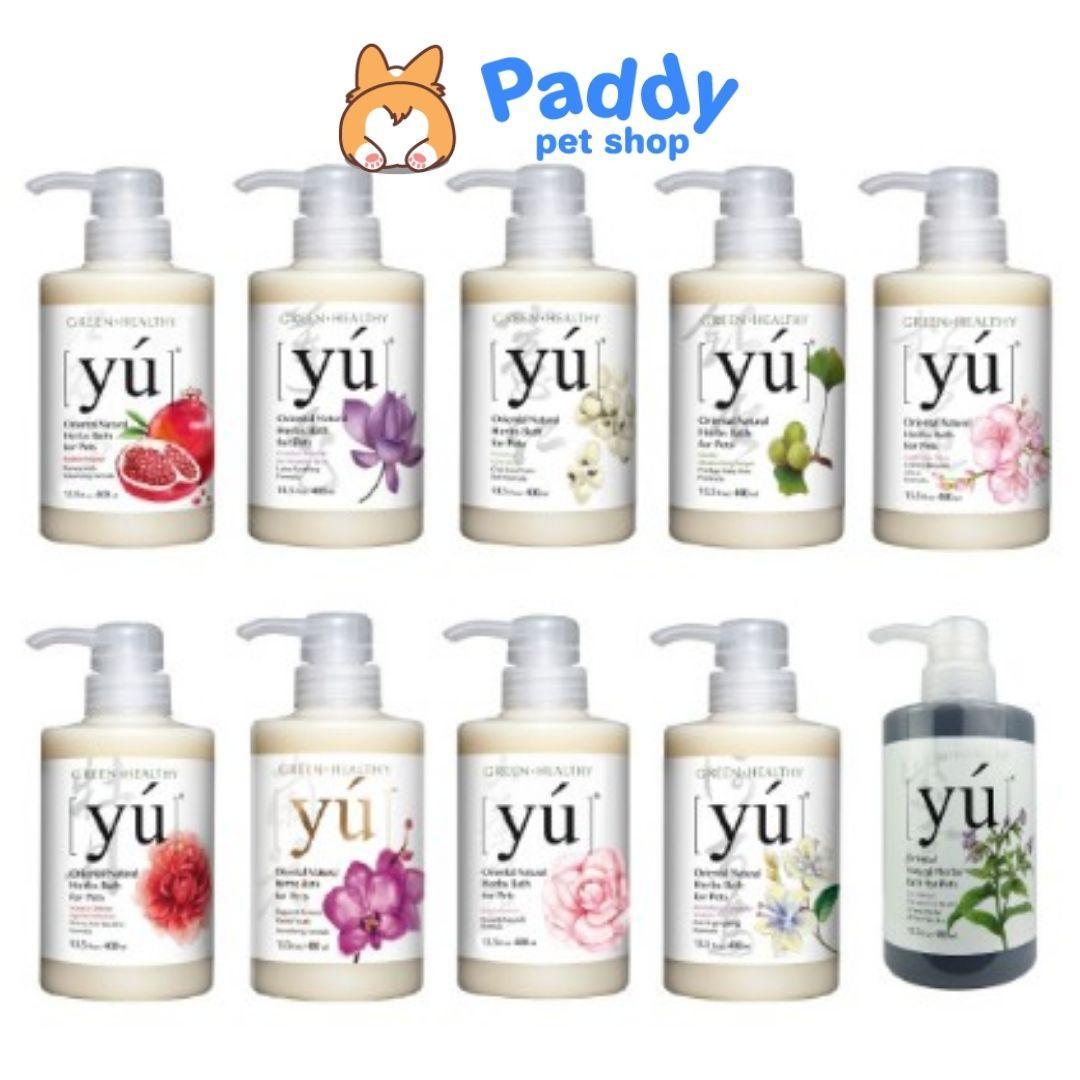 Sữa Tắm Chó Mèo Yu' Siêu Thơm Lưu Hương Bền Lâu 400ml - Paddy Pet Shop