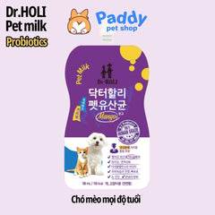 Sữa Tươi Chó Mèo Dr Holi Bổ Sung Dinh Dưỡng 200ml (Hàn Quốc) - Paddy Pet Shop