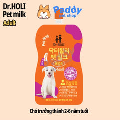 Sữa Tươi Chó Mèo Dr Holi Bổ Sung Dinh Dưỡng 200ml (Hàn Quốc) - Paddy Pet Shop