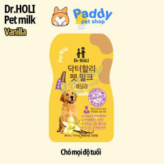 Sữa Tươi Chó Mèo Dr Holi Bổ Sung Dinh Dưỡng 200ml (Hàn Quốc) - Paddy Pet Shop