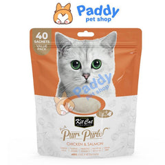 Súp Thưởng Cho Mèo Kit Cat Purr Puree (Túi lớn 40 tuýp) - Paddy Pet Shop