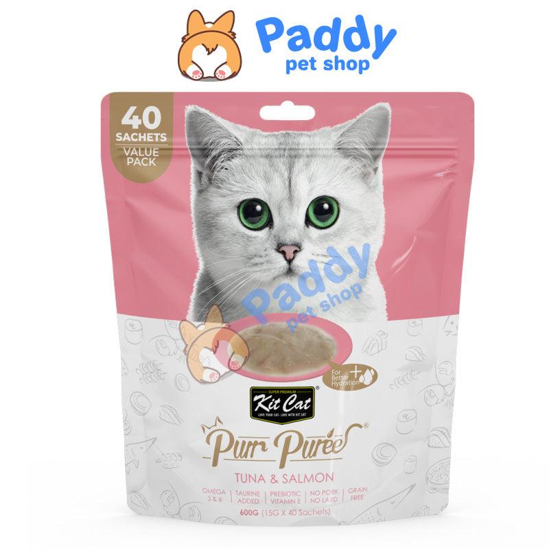 Súp Thưởng Cho Mèo Kit Cat Purr Puree (Túi lớn 40 tuýp) - Paddy Pet Shop