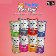 Súp Thưởng Kit Cat Purr Puree Chăm Sóc Sức Khỏe Cho Mèo 60g (Túi 4 tuýp) - Paddy Pet Shop