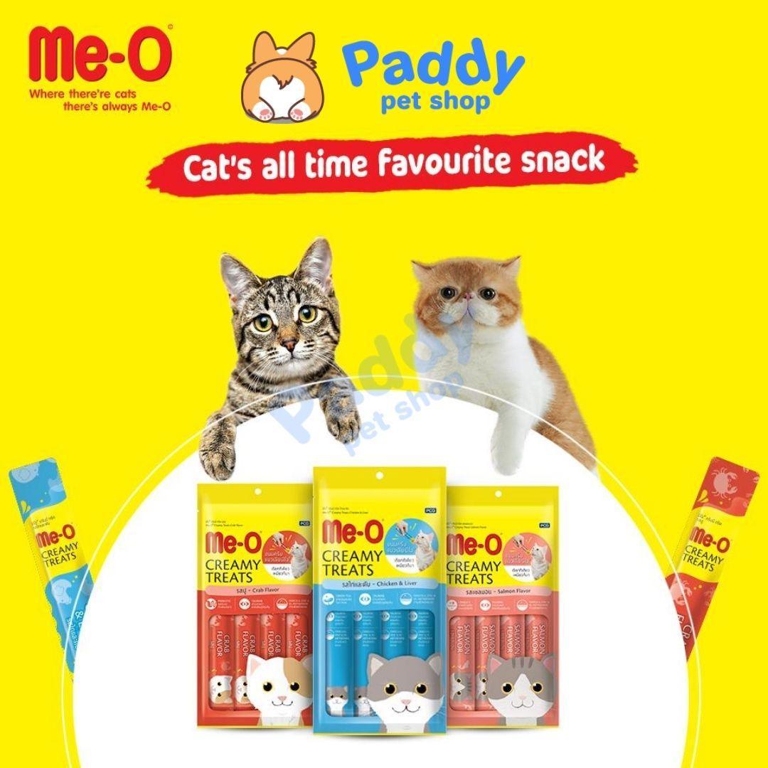 Súp Thưởng Me-O Creamy Cho Mèo Mọi Lứa Tuổi (Túi 4 tuýp) - Paddy Pet Shop