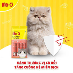 Súp Thưởng Me-O Creamy Cho Mèo Mọi Lứa Tuổi (Túi 4 tuýp) - Paddy Pet Shop