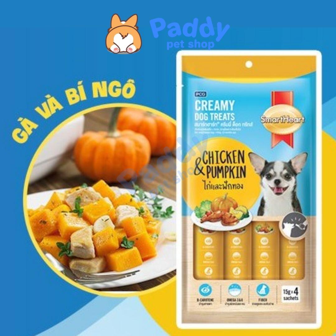 Súp Thưởng SmartHeart Creamy Cho Chó Mọi Lứa Tuổi - Paddy Pet Shop