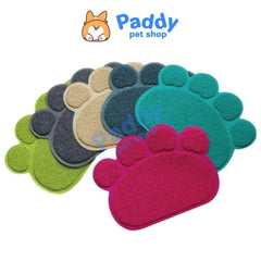 Thảm Lót Nhà Vệ Sinh Chống Rơi Vãi Cát Cho Mèo (37x30cm) - Paddy Pet Shop