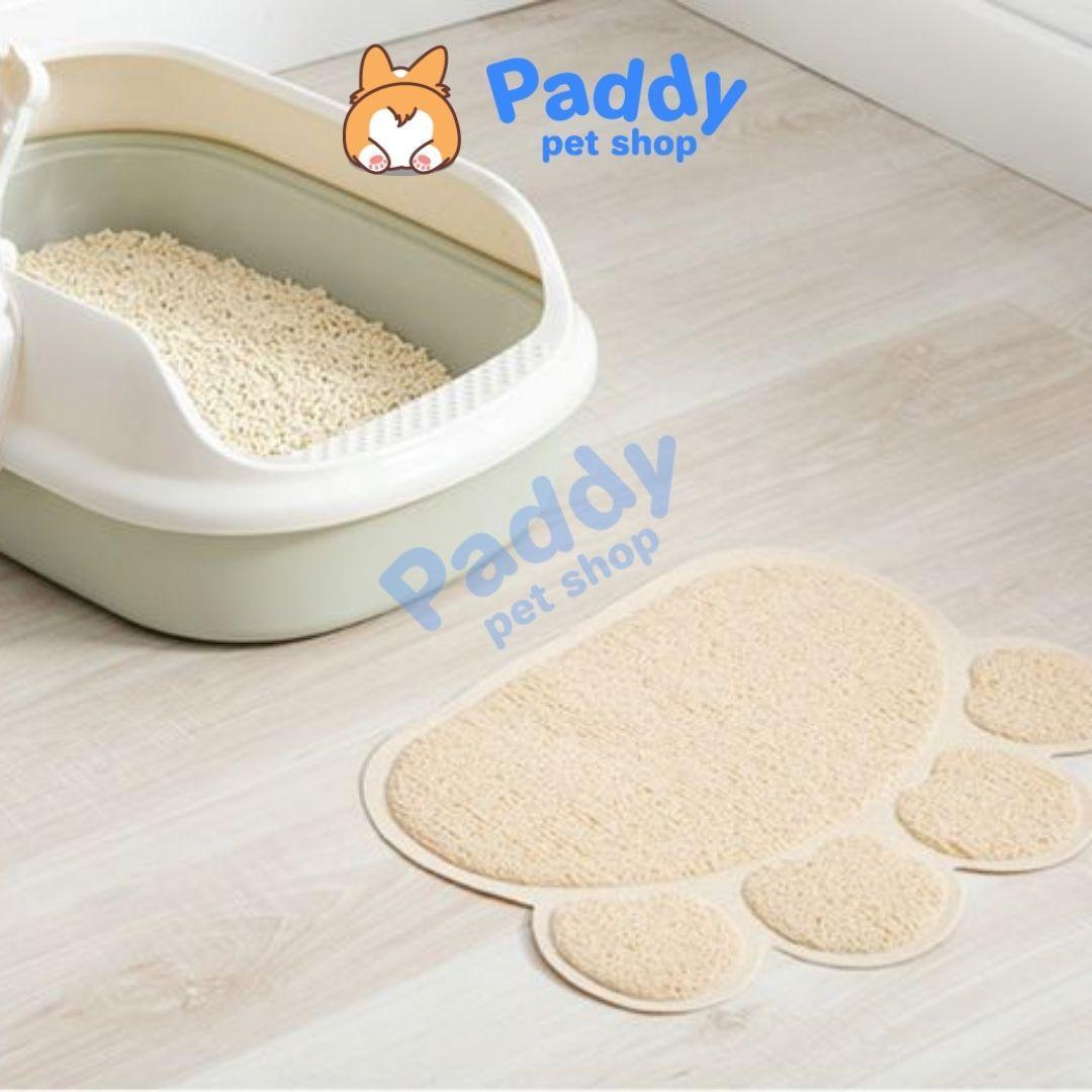 Thảm Lót Nhà Vệ Sinh Chống Rơi Vãi Cát Cho Mèo (37x30cm) - Paddy Pet Shop