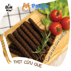 Bánh Thưởng Cho Chó Thịt Que BowWow Stick Jerky - Paddy Pet Shop